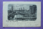 Preview: Ansichtskarte AK Mannheim 1898 Hafenpartie Mondscheinkarte Schiffe